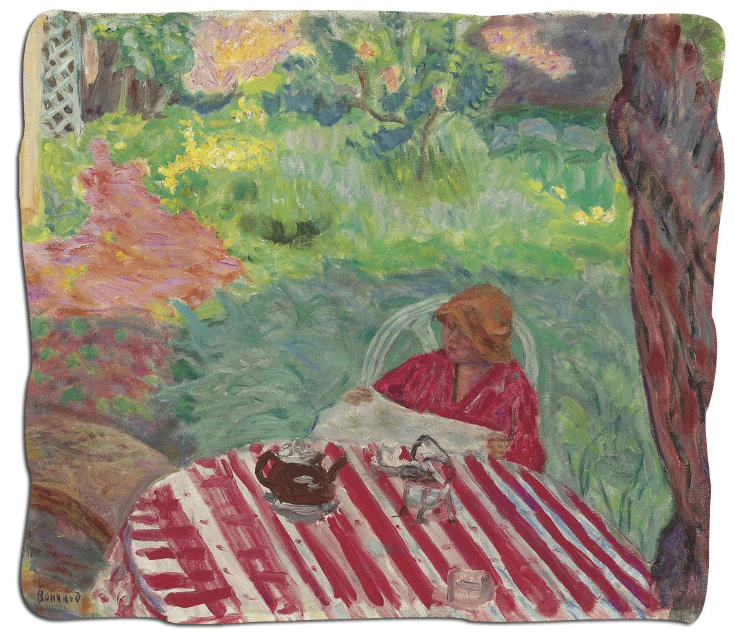 Artifact Puzzles - Pierre Bonnard Under The Tree Wooden Jigsaw Puzzle