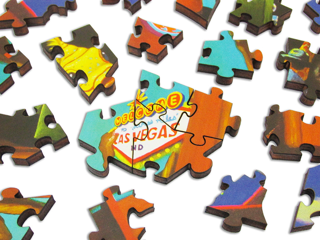 Artifact Puzzles - Geoffrey Gersten Poker Tree Wooden Jigsaw Puzzle