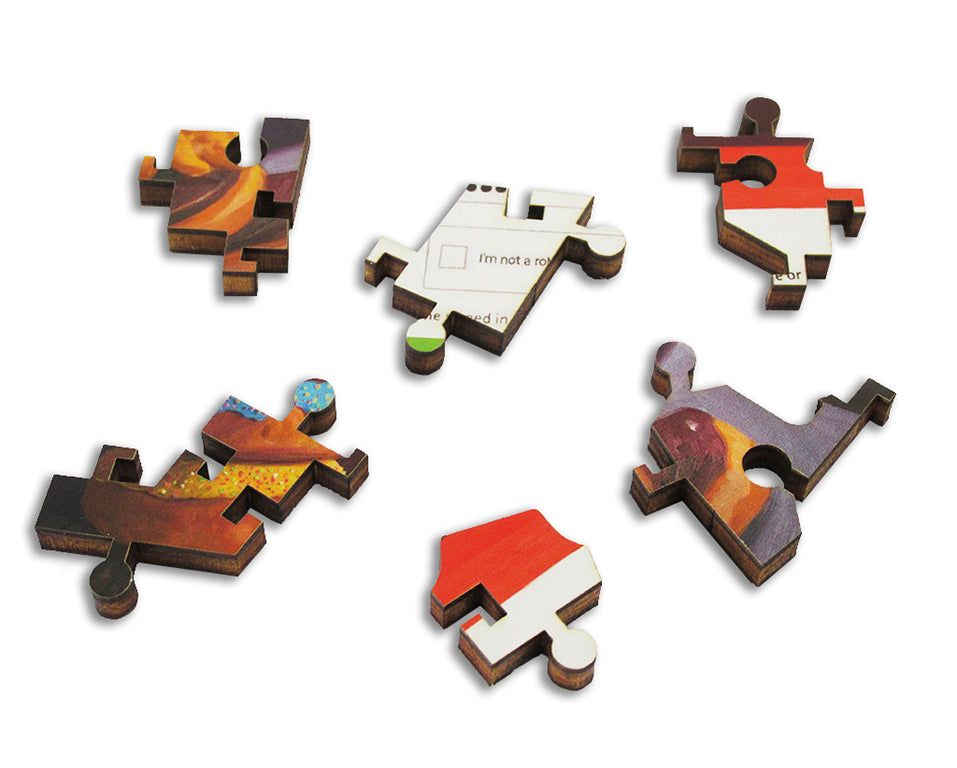 Artifact Puzzles - Eric Joyner Recaptcha Wooden Jigsaw Puzzle