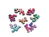 Artifact Puzzles - Georgia O Keeffe Reflections Double-Sided Wooden Jigsaw Puzzle
