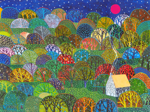Ecru Puzzles - Richard Friend A Favorite Place Wooden Jigsaw Puzzle