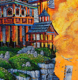 Ecru Puzzles - Roch Urbaniak Amaterasu Palace Wooden Jigsaw Puzzle