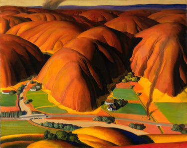 Ecru Puzzles - Ross Dickinson Valley Farms Wooden Jigsaw Puzzle