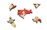 Artifact Puzzles - Fernand Pelez Saltimbanques Wooden Jigsaw Puzzle