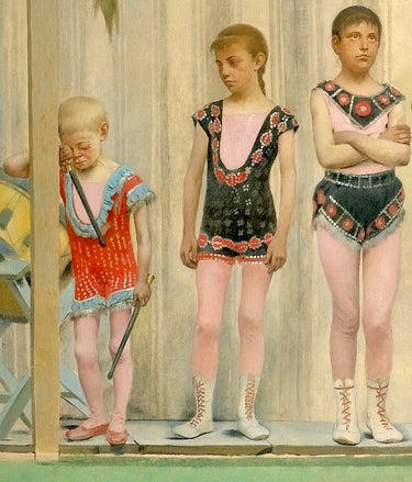 Artifact Puzzles - Fernand Pelez Saltimbanques Wooden Jigsaw Puzzle