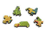 Artifact Puzzles - San Francisco Literary Map Wooden Jigsaw Puzzle