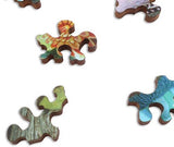 Artifact Puzzles - Kristian Adam Snoozies Wooden Jigsaw Puzzle