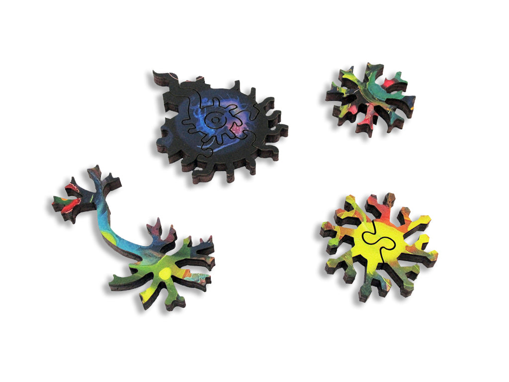 Artifact Puzzles - Bruce Riley Stem Cell Wooden Jigsaw Puzzle