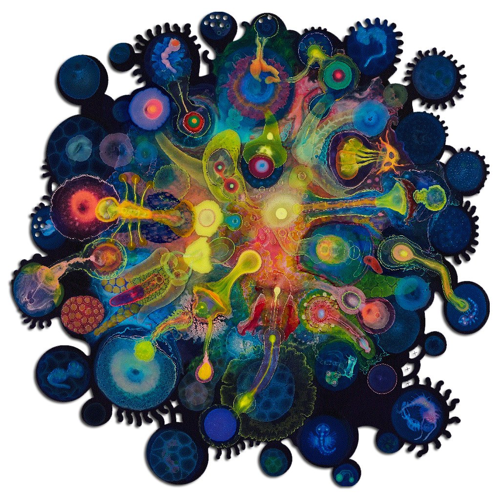 Artifact Puzzles - Bruce Riley Stem Cell Wooden Jigsaw Puzzle