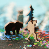 Stumpcraft Puzzles - Serge Dube I Will Go There Wooden Jigsaw Puzzle