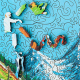 Stumpcraft Puzzles - Serge Dube I Will Go There Wooden Jigsaw Puzzle