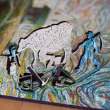 Stumpcraft Puzzles - Steve Coffey Morning Wooden Jigsaw Puzzle