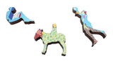 Artifact Puzzles - Gordon Barker Summer Beach Wooden Jigsaw Puzzle