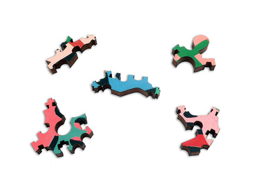 Artifact Puzzles - Jim Flora Tampico Wooden Jigsaw Puzzle