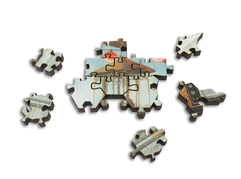 Artifact Puzzles - Tyson Grumm The Sleepover Wooden Jigsaw Puzzle