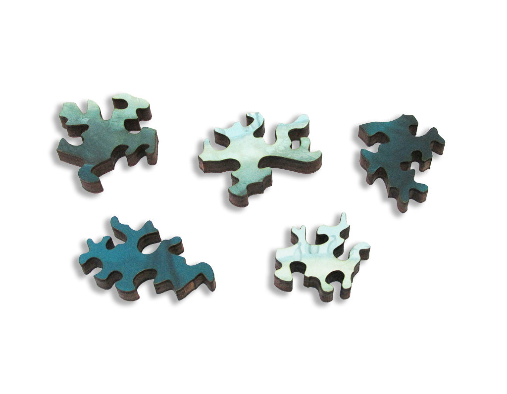 Artifact Puzzles - Allen Douglas The Kraken Wooden Jigsaw Puzzle