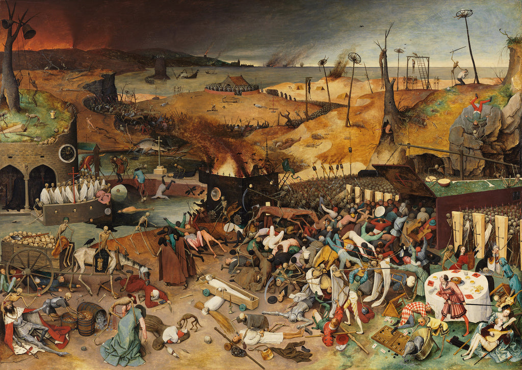 Artifact Puzzles - Bruegel Triumph Of Death Wooden Jigsaw Puzzle