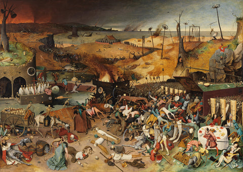 Artifact Puzzles - Bruegel Triumph Of Death Wooden Jigsaw Puzzle