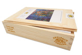 Artifact Puzzles - Iris Scott Tiger Fire Wooden Jigsaw Puzzle