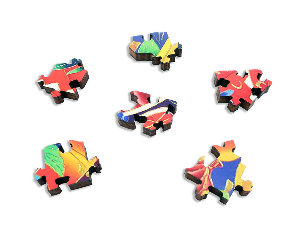 Artifact Puzzles - Yuri Gorbachev Two Cats Wooden Jigsaw Puzzle
