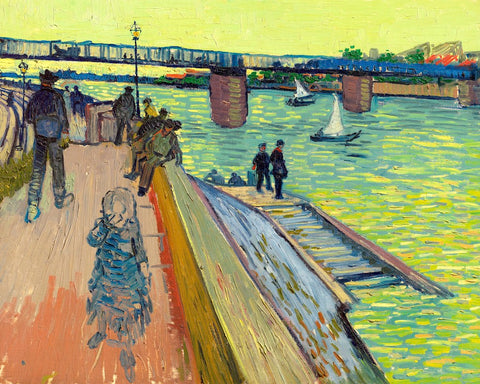 Artifact Puzzles - Van Gogh Le Pont De Trinquetaille Wooden Jigsaw Puzzle