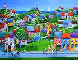 Ecru Puzzles - Iwona Lifsches Weekend In Sommersby Wooden Jigsaw Puzzle
