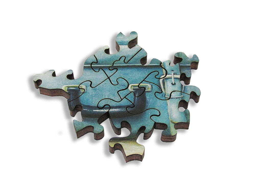 Artifact Puzzles - Kevin Sloan Welcome To The Wilderness Wooden Jigsaw Puzzle