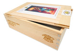 Artifact Puzzles - Justin Hillgrove Word Travels West Wooden Jigsaw