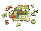 Artifact Puzzles - Justin Hillgrove Word Travels South Wooden Jigsaw Puzzle