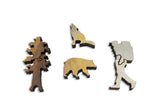 Artifact Puzzles - Albert Bierstadt Valley Of The Yosemite Wooden Jigsaw Puzzle