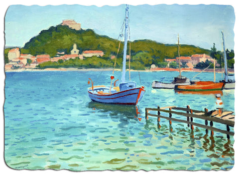 Ecru Puzzles - Albert Marquet Porquerolles Afternoon Wooden Jigsaw Puzzle