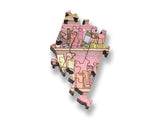 Ecru Puzzles - Nicole Gustafsson The Bookkeeper Wooden Jigsaw Puzzle