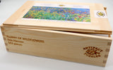 Artifact Puzzles - Erin Hanson Flurry Of Wildflowers Wooden Jigsaw Puzzle