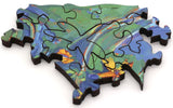 Artifact Puzzles - Erin Hanson Flurry Of Wildflowers Wooden Jigsaw Puzzle