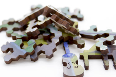 Artifact Puzzles - Kathryn Freeman Forest Nocturne Wooden Jigsaw Puzzle