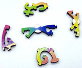 Artifact Puzzles - Nadieh Bremer Coronium Wooden Jigsaw Puzzle