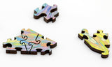 Artifact Puzzles - Erin Hanson Dawning Saguaro Wooden Jigsaw Puzzle