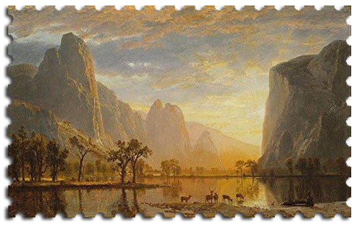 Artifact Puzzles - Albert Bierstadt Valley Of The Yosemite Wooden Jigsaw Puzzle